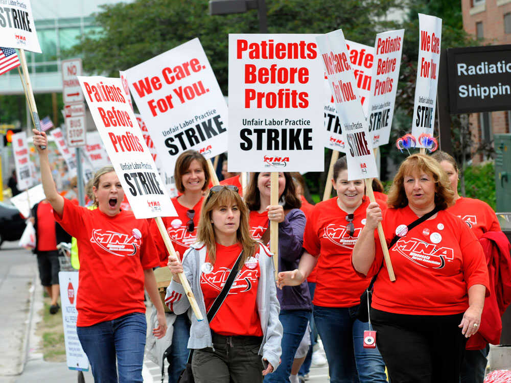 Nurses' strike