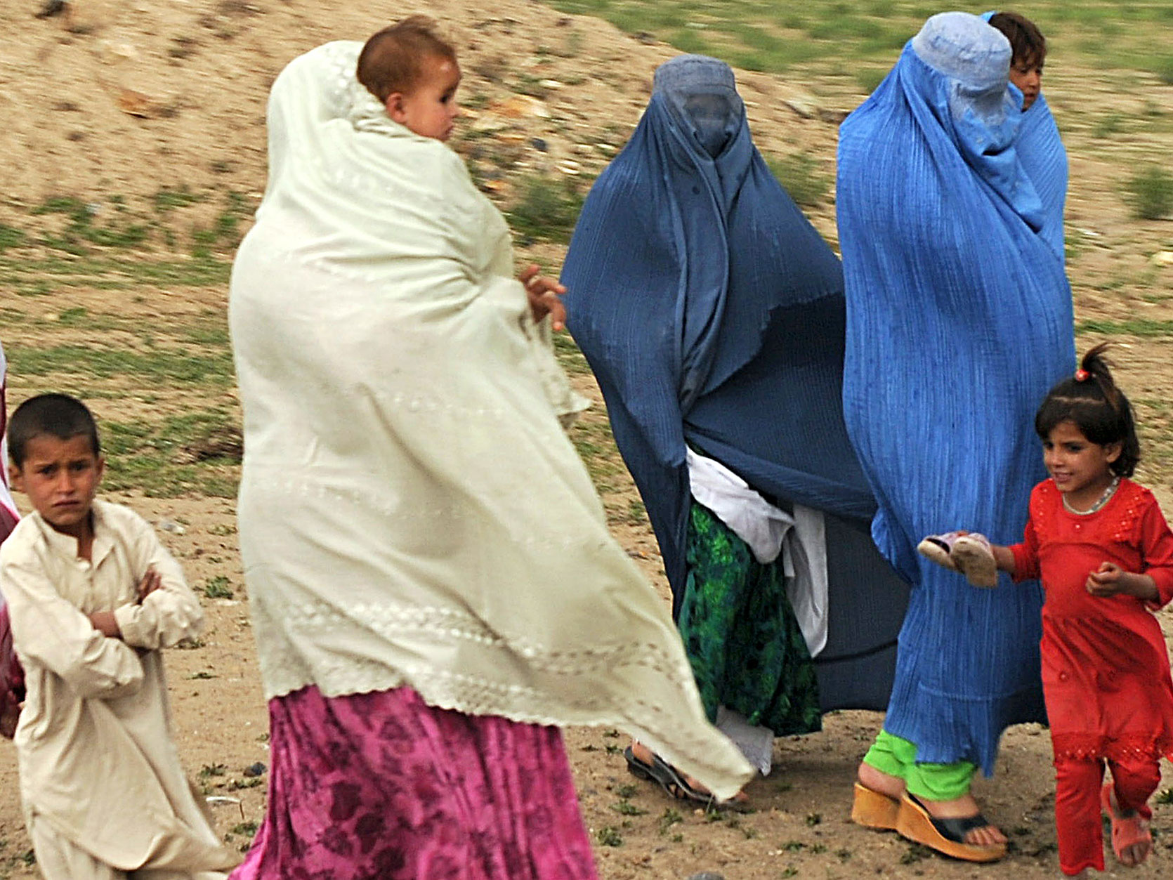 The Human Rights Watch report paints a vivid and terrifying picture of the fear Afghan women must go through in just trying to live a normal life. (AFP/Getty Images)