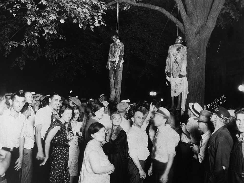 strange fruit lynching