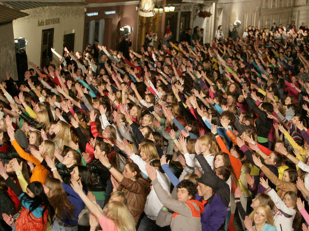 Planning A Flash Mob? Better Keep It Quiet NPR