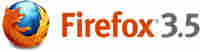 Firefox 3.5 logo.