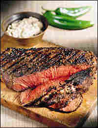 Grilled sirloin steak