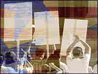 Political rally icon