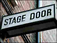 'Stage Door' sign