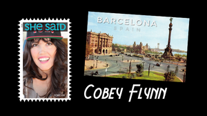 Episode 35: Visiting with Cobey Flynn in Barcelona, Spain, and her story, "The Fine Print"