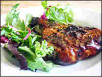 Glazed pork chop