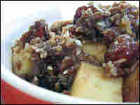 Apple, Date and Ginger Snap Crumble
