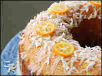 Coconut Kumquat Tea Cake