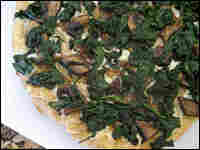 Roasted Garlic, Fontina and Veggie Pizza