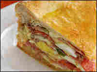 Sliced pizza chena
