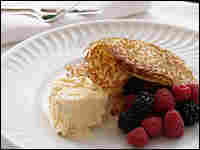 Sweet Crepes with Raspberries and Blackberries