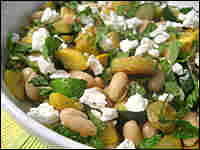 Warm Squash Salad With Mint