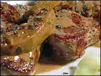 Pork Medallions With Cream Sauce And Apples