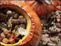 Baked Pumpkin With Root Vegetable Stew