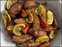 Roasted Root Vegetables And Meyer Lemons