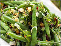 Green Bean Salad With Soy-Glazed Almonds