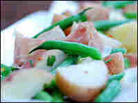 String Bean And Potato Salad With Prosciutto
