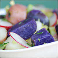 Patriotic Potato Salad