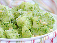 Arugula Pesto Potato Salad