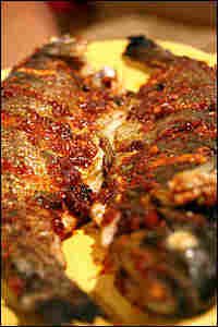 Korean Roasted Fish (Saengsun Yangnyum Gui)