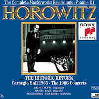 Album cover art for Horowitz 1965 return