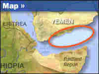 Map: location of pirate attacks