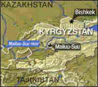 Map: Kyrgyzstan