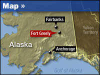 Map: Fort Greely, Alaska