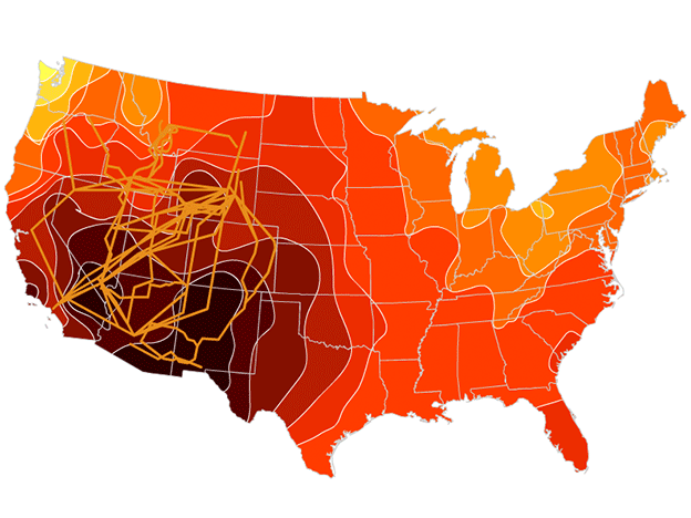 Electric Grid Map - Solar Power