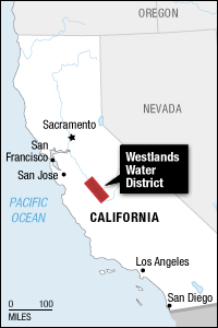 Map: Westlands Water District