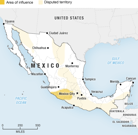 Mexico map