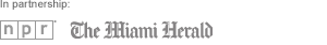 NPR Miami Herald WLRN partnership logo