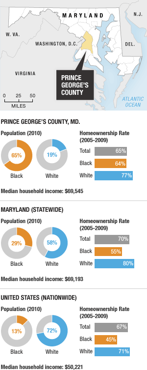 Prince George's is the richest majority-black county in the United States, according to the census.