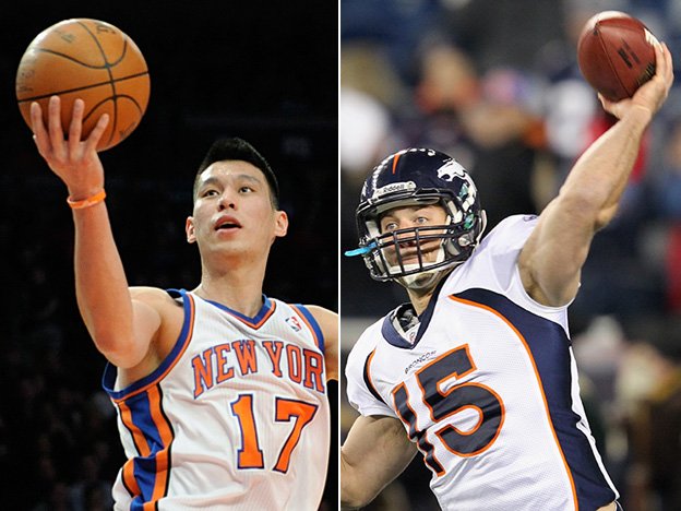 The meteoric rise of New York Knicks point guard Jeremy Lin has echoes of &quot;Tebowmania.&quot; (NPR)