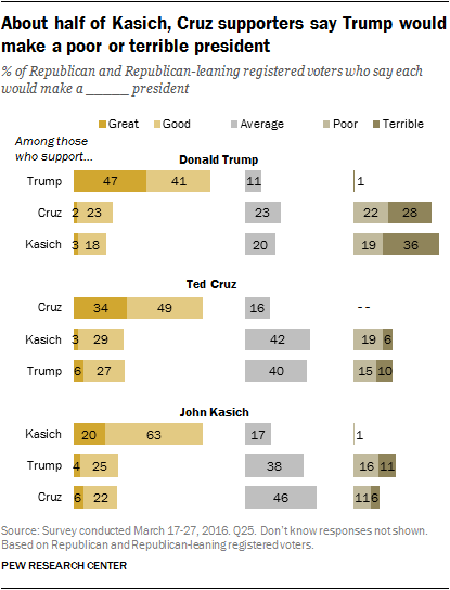 Pew potential GOP presidents