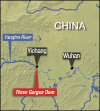 Concerns Rise with Water of Three Gorges Dam : NPR