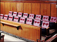 Empty Jury Box