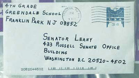 A letter addressed to Sen. Patrick Leahy in 2001 contained anthrax.