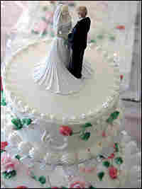 A wedding cake.
