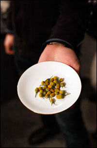 Szechuan buttons.