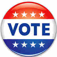 Vote button
