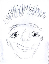 Mo Willems as drawn by Michele Norris