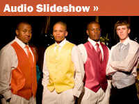 An audio slideshow about an integrated prom