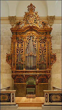 Baroque Pipe Organ On Display In Rochester Npr
