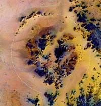 Huge Meteorite Crater Discovered in Sahara : NPR