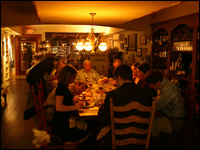 Up to 12 people can fit around Talula's Table each night.