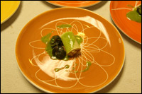 Rigatoni with snails is one of the seasonal specialties that customers wait a year for.