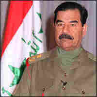 Iraqi President Saddam Hussein