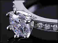 A diamond ring.