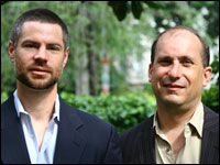 Michael Shellenberger (left) and Ted Nordhaus of The Breakthrough Institute made a recent trip to Capitol Hill to push Congress to spend more money on clean energy technologies.
